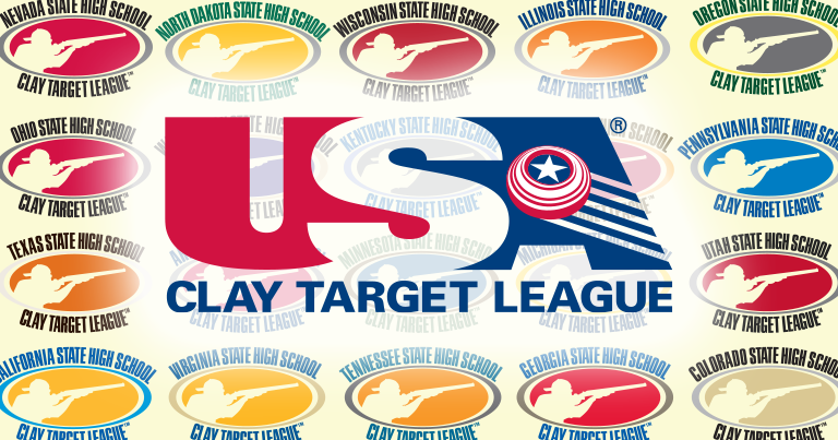 Clay target league logos.