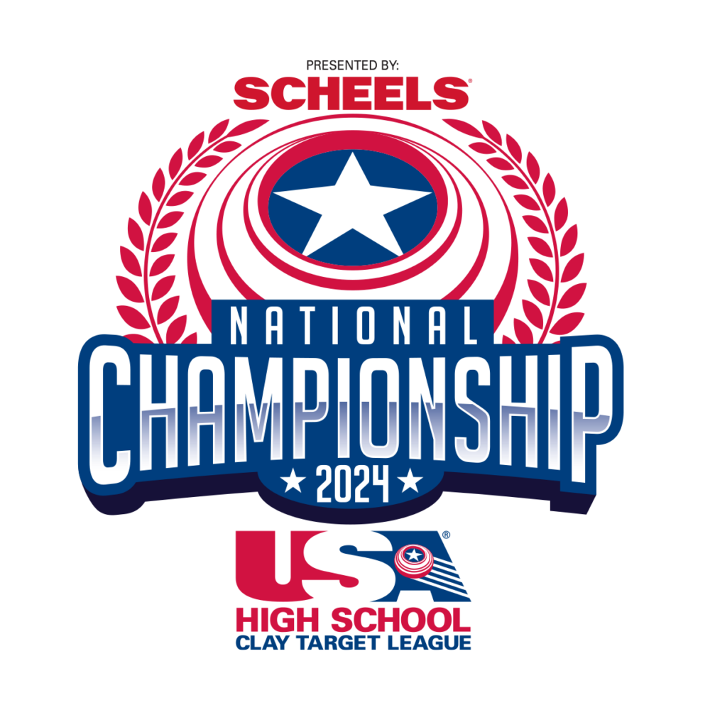 The logo for the scheels national championship.